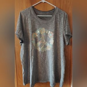 PEACE SIGN LADIES LANE BRYANT TEE 18/20 NWOTS
